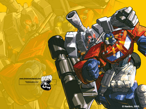 Transformers - Optimus v Megatron No 1.jpg