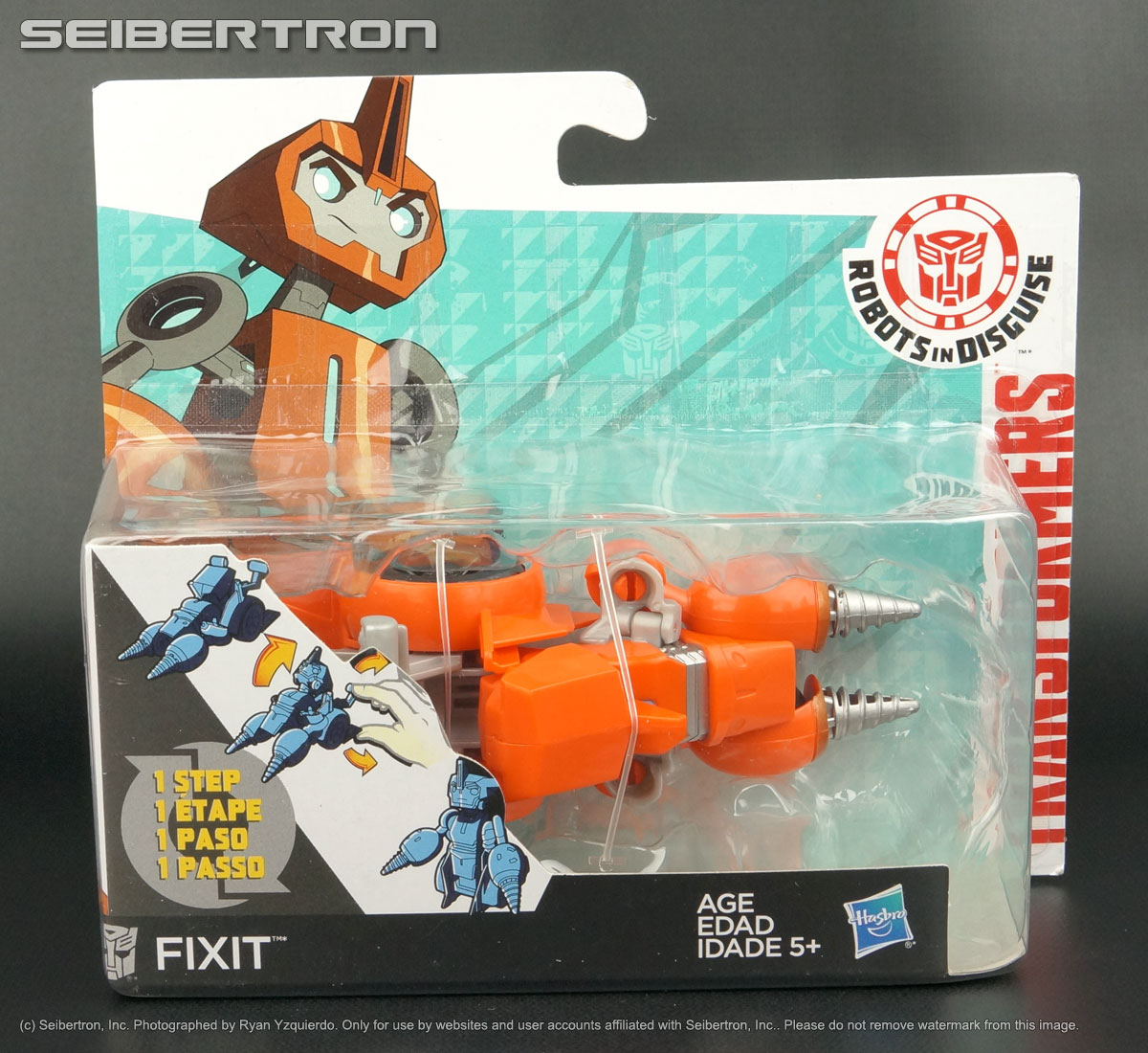 Transformers, Masters of the Universe, Teenage Mutant Ninja Turtles, Comic Books, and more! listings from Seibertron.com: 1-Step FIXIT Transformers Robots In Disguise 2015 Hasbro One New