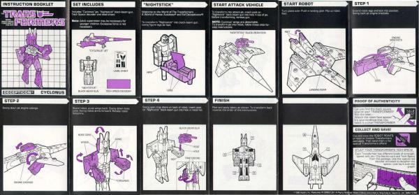 Instructions for Cyclonus