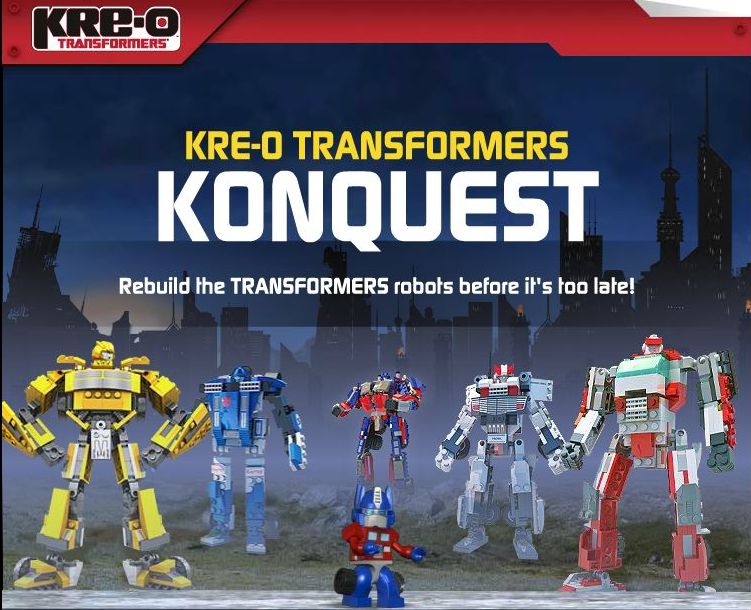 Transformers News: Transformers Kre-O Konquest Online Game Image