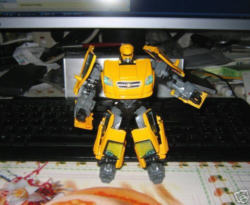 Transformers News: Yellow Aveo Transformer Images