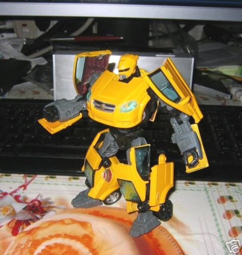 Transformers News: Yellow Aveo Transformer Images