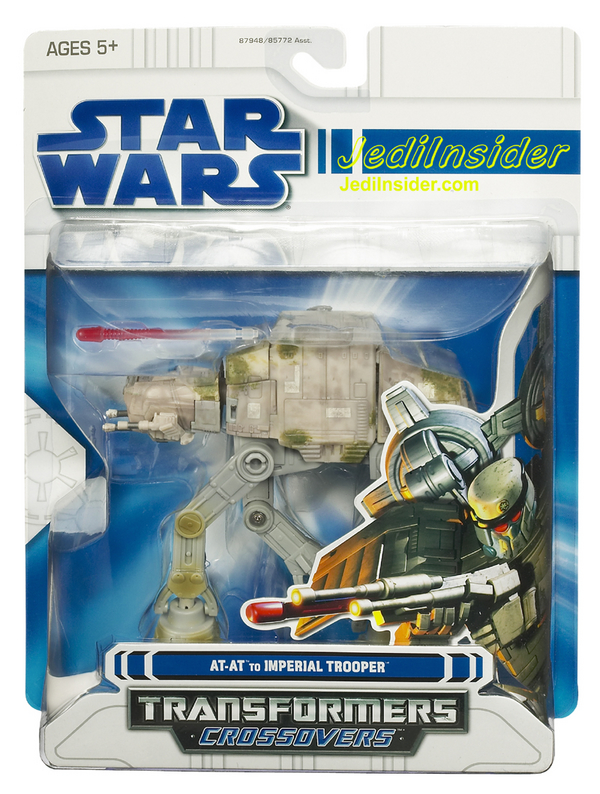 Transformers News: More Pictures Of Star Wars Crossovers AT-AT And Imperial Shuttle {L_IMAGE}