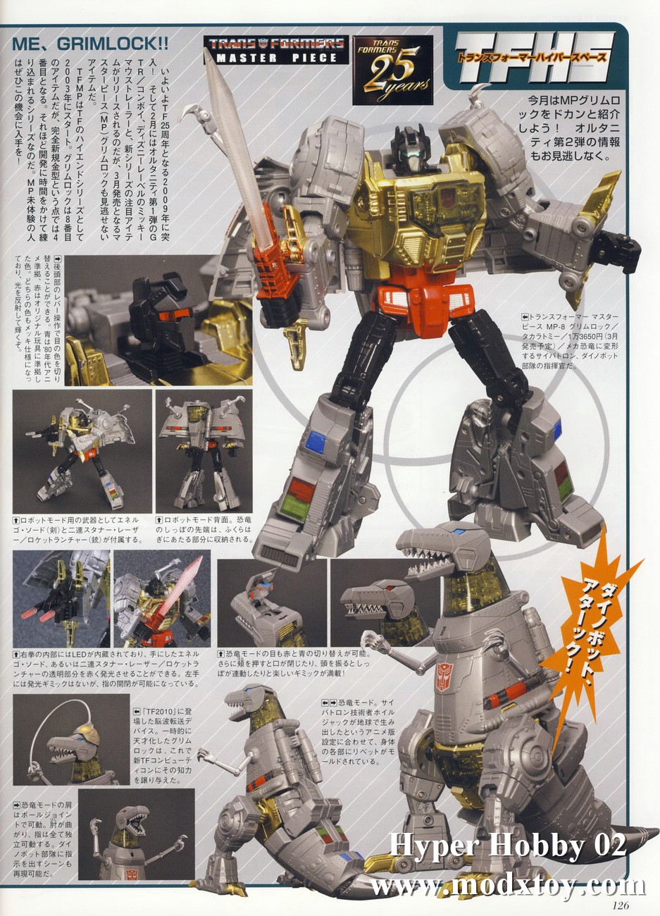 Transformers News: New Images of MP Grimlock and Henkei Universe Figures {L_IMAGE}