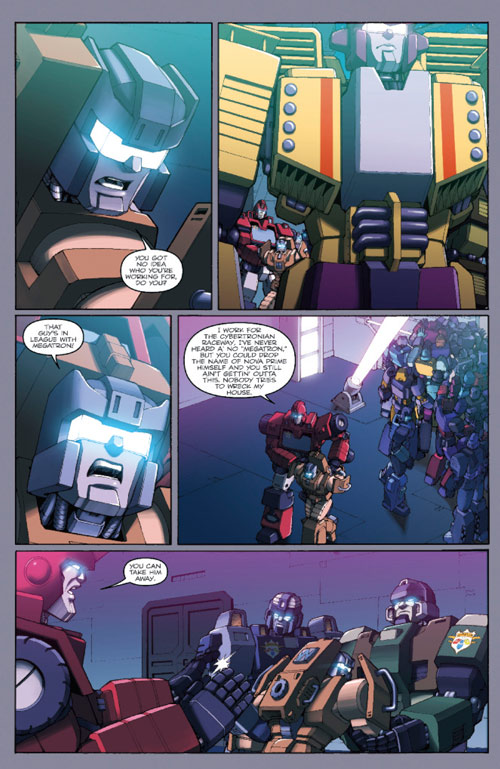 Transformers News: Transformers: Ironhide #2 Six Page Preview Image