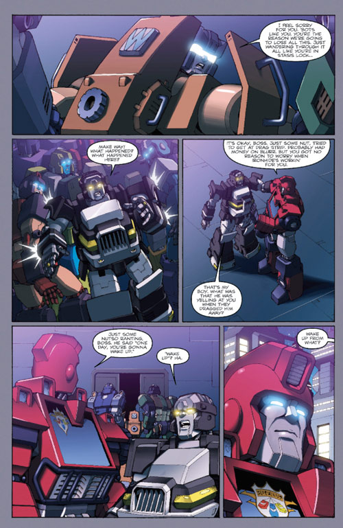 Transformers News: Transformers: Ironhide #2 Six Page Preview Image