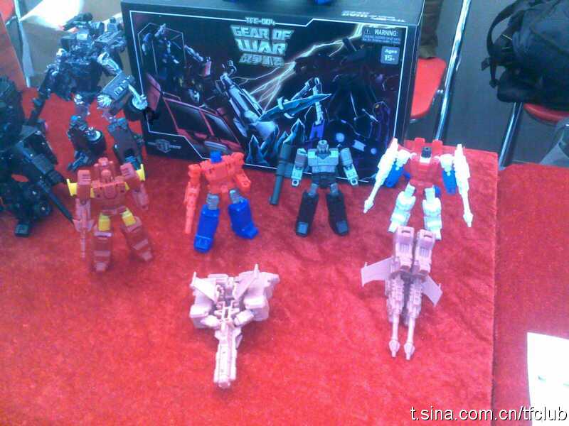 Transformers News: New Images of upcoming TFClub products: Devastator, Headmasters ,Targetoids, Primas! Image