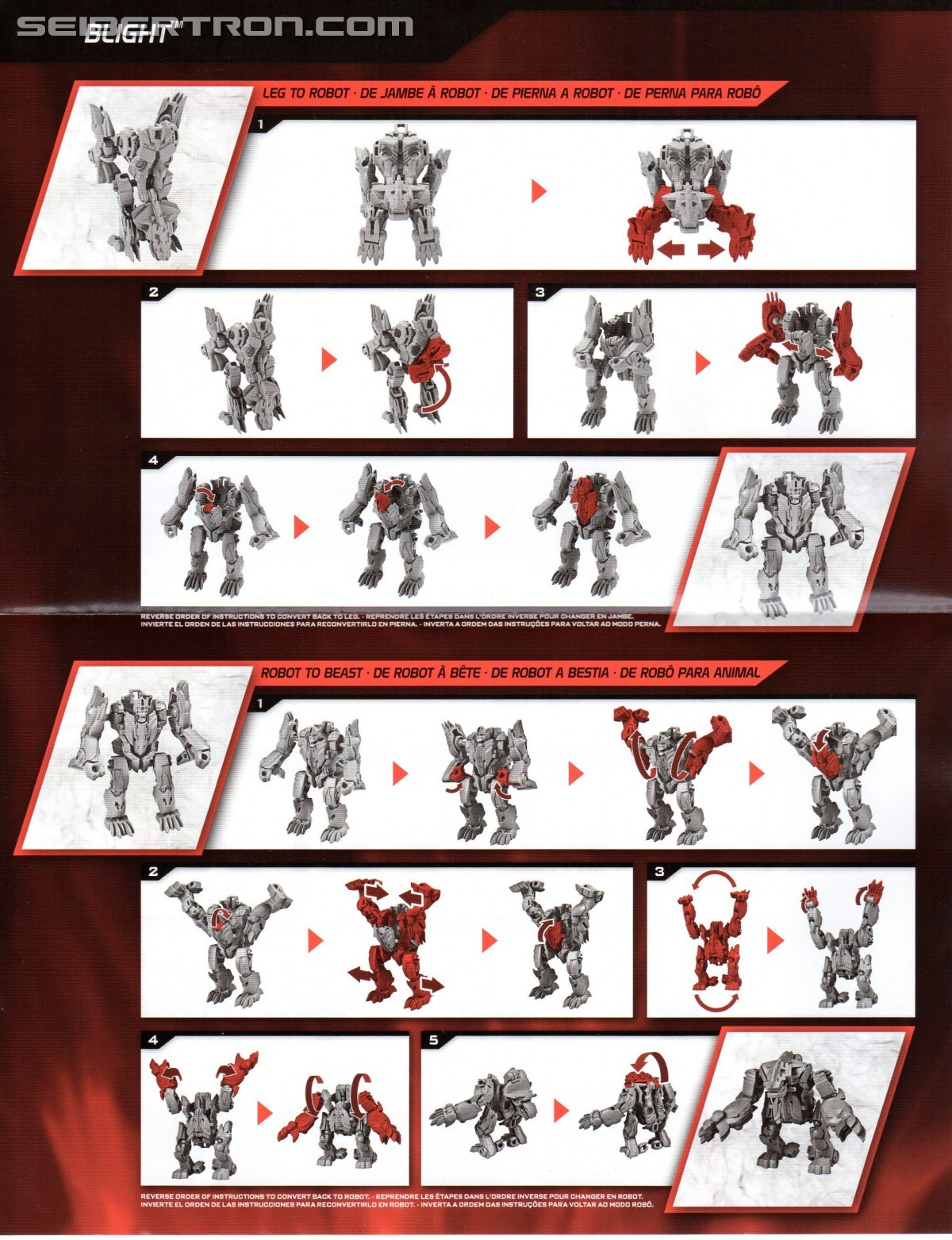 Transformers News: Beast Hunters Abominus Instruction Scans Now Available Beast Hunters Abominus Instruction Scans Now Available