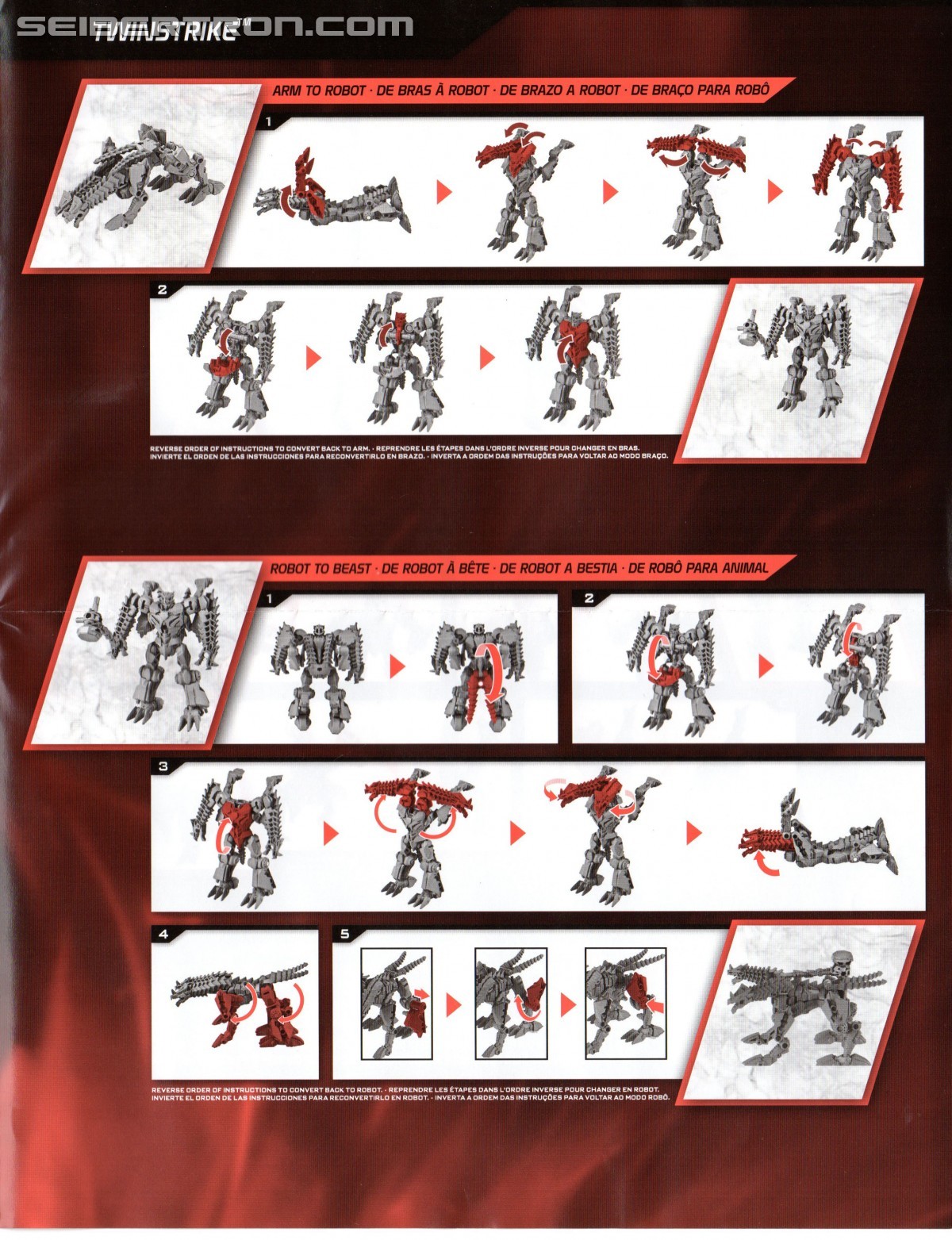 Transformers News: Beast Hunters Abominus Instruction Scans Now Available Beast Hunters Abominus Instruction Scans Now Available