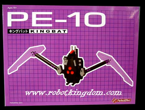Transformers News: In-Package Images of PerfectEffect Ninja and Kingbat - Reflector In the Making! Image
