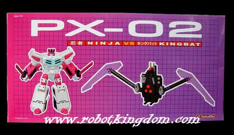 Transformers News: In-Package Images of PerfectEffect Ninja and Kingbat - Reflector In the Making! Image