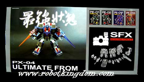 Transformers News: In-Package Images of PerfectEffect Ninja and Kingbat - Reflector In the Making! Image