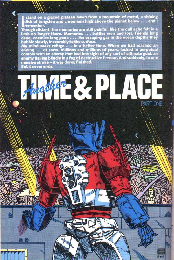 Another Time & Place from Marvel Transformers UK (Page #1)