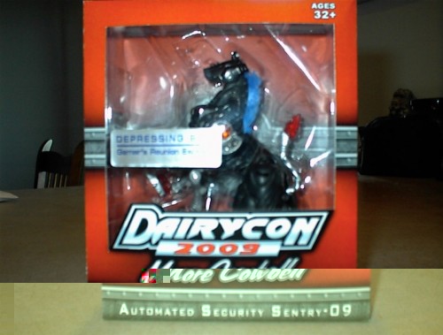 Gamer's Reunion and DairyCon crossover toy