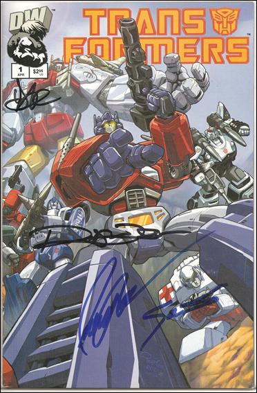 Gold Elite Distributor edition Dreamwave Transformers Vol. 1 No. 1 Autobot cover.jpg