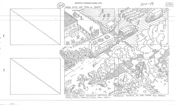 Attack Of The Autobots becomes 7th G1 storyboard set now online