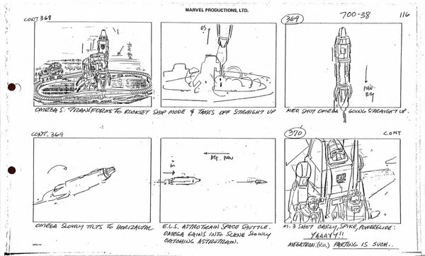 Blaster Blues storyboards and over 150 G1 model sheets online