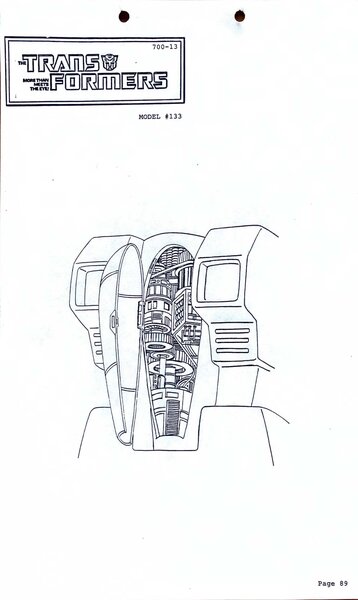 Blaster Blues storyboards and over 150 G1 model sheets online