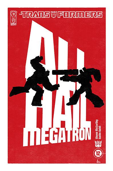 Very Limited Edition All Hail Megatron #12 Cover Revealed