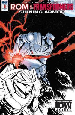 Rom Vs. Transformers: Shining Armor #1