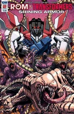 Rom Vs. Transformers: Shining Armor #2