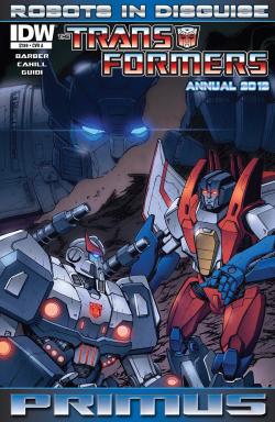 Transformers: Robots in Disguise Annual 2012