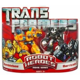 Bumblebee and Starscream