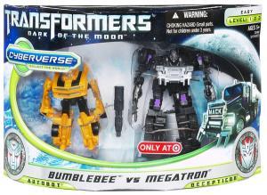 Bumblebee versus Megatron (Target excl Cyberverse set)