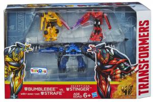 Bumblebee with Strafe versus Stinger