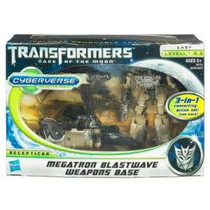 Megatron with Blastwave Weapons Base