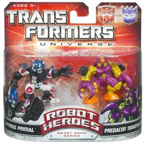 Optimus Primal vs Tarantulas
