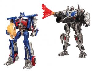 Optimus Prime and Protoform Optimus Prime