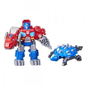 Optimus Prime and Scale the Shield-Bot