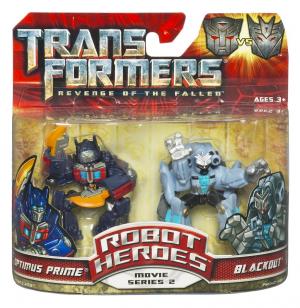 Optimus Prime vs Blackout