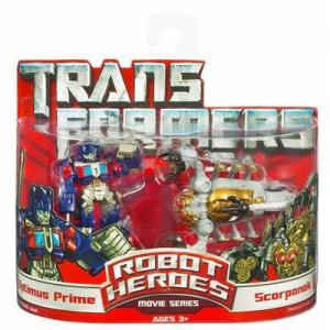 Optimus Prime vs Scorponok