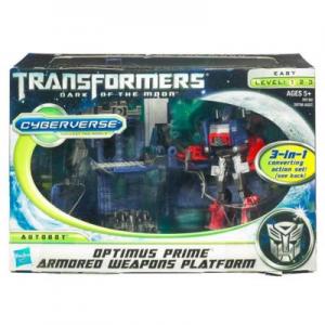 Optimus Prime with Armored Weapon Platform