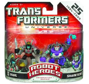 Snarl vs Sharkticon