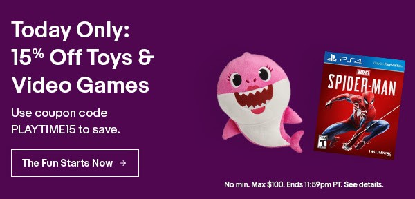 Transformers News: Code for 15% Off Toys and Video Games on eBay Today