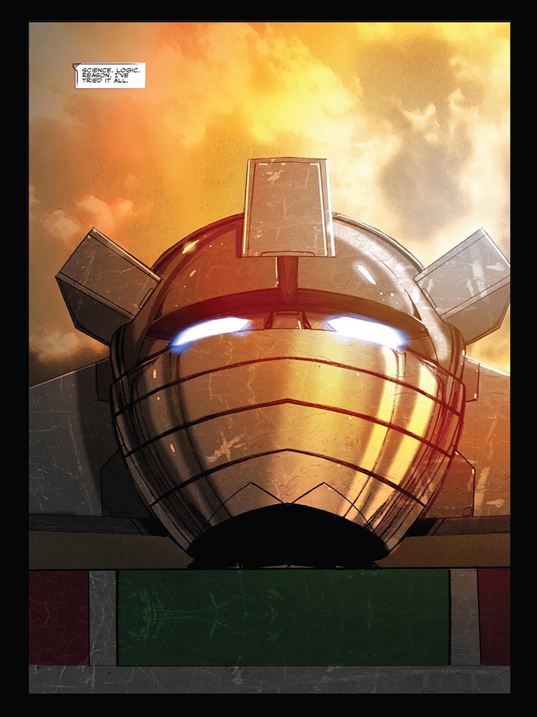 Transformers News: Transformers Galaxies 3 Page Preview from iTunes for Issue 3