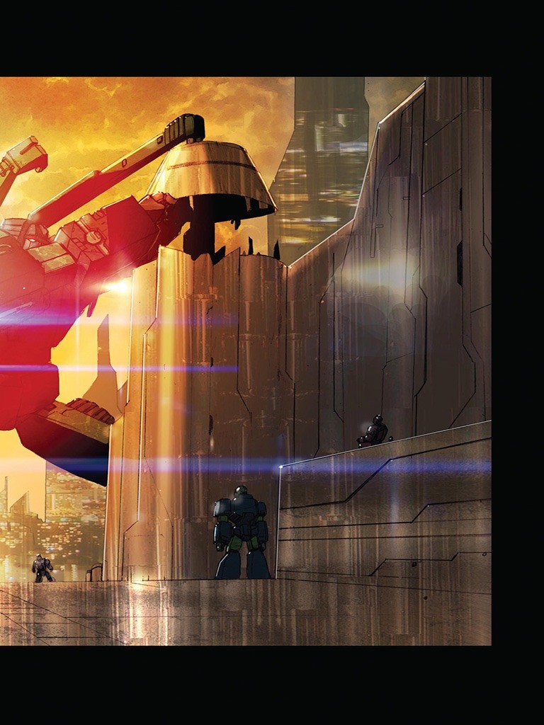 Transformers News: Transformers Galaxies 3 Page Preview from iTunes for Issue 3