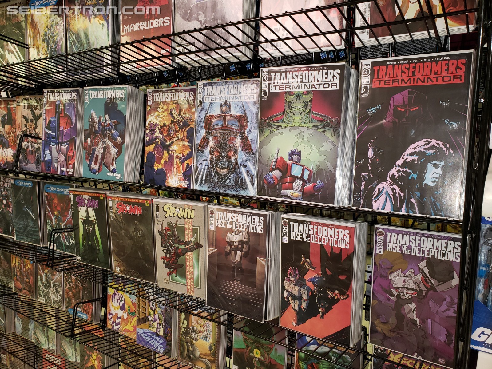 Transformers News: 100s of new Transformers comic books and other titles in stock at the Seibertron Store