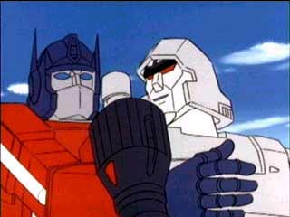 Megatron & Optimus get personal