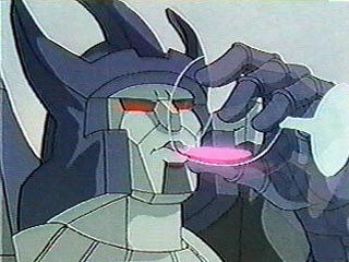 Galvatron drinks Energon!