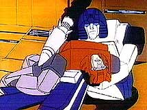 Mirage holding Cliffjumper