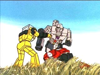 Megatron w/ Sunstreaker & Sideswipe