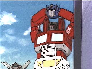 Starscream takes off his Optimus Prime costume