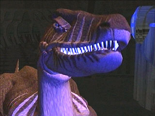 Dinobot grins ...