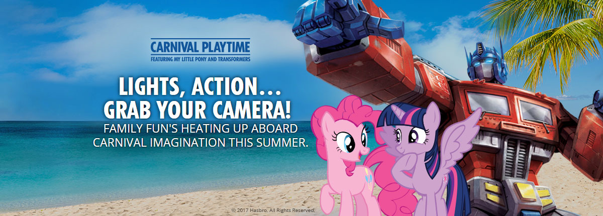 Transformers News: First-Ever 'Carnival Playtime' Event Featuring My Little Pony and Transformers-Inspired Activities