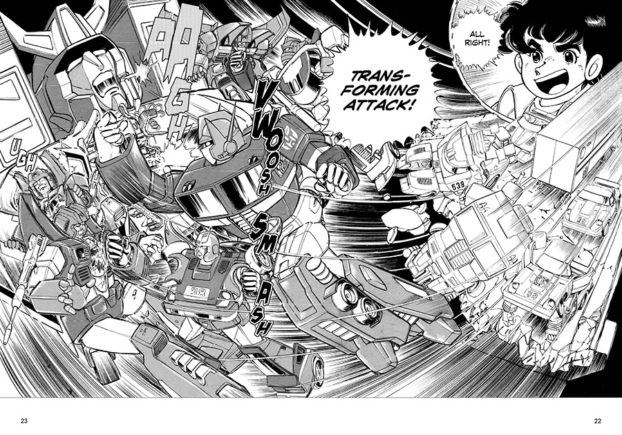 Transformers News: Free preview and additional images of Transformers: The Manga Volume 1 from Viz Media