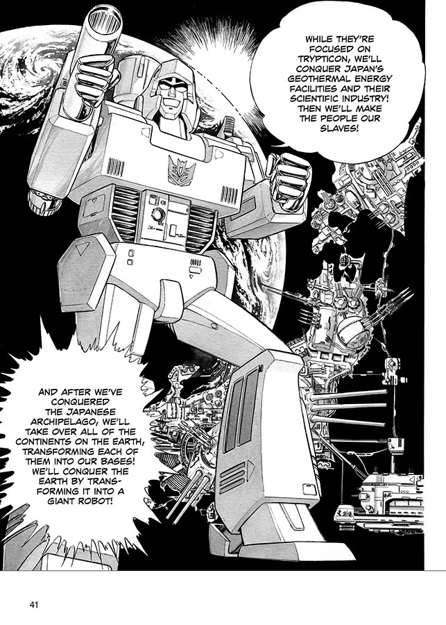 Transformers News: Free preview and additional images of Transformers: The Manga Volume 1 from Viz Media
